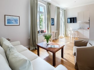 Norderney / Stadtvilla Marienheim 3 - Wohn-/Essbereich