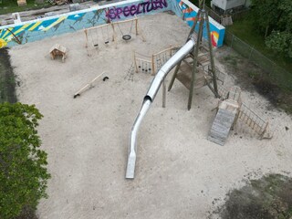 Spielplatz im Beteich der Rezeption