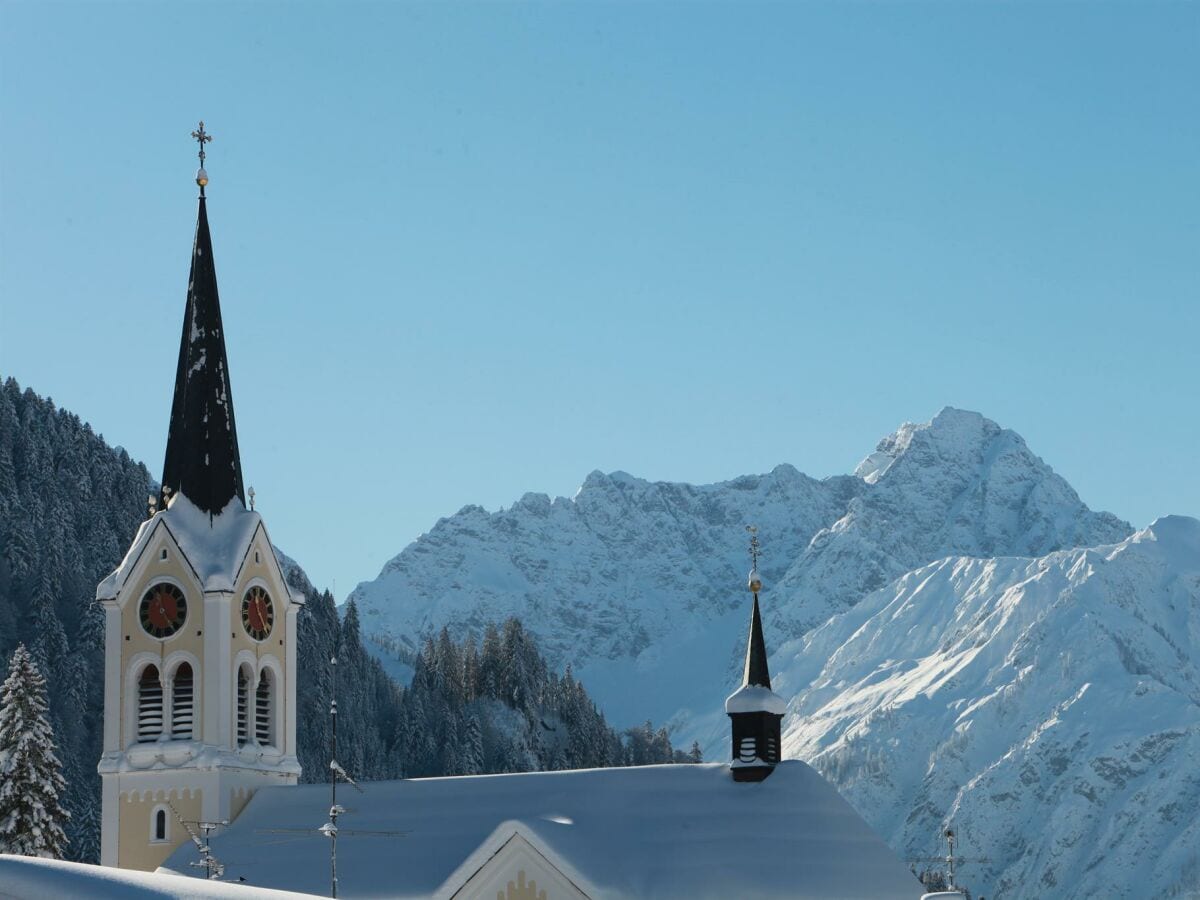 Aussicht mit Blick zum Widderstein