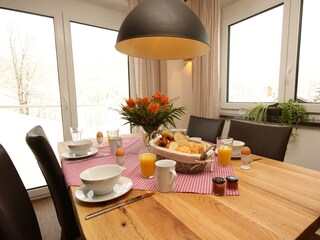 Esstisch "Alpenglühen"