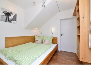 kleines Schlafzimmer  "Gipfelstürmer"