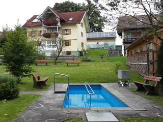 Wassertretbecken in Scheffau