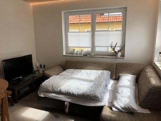 Schlafmöglichkeit Ausziehcouch