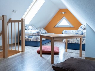 Schlafzimmer im Dachgeschoss