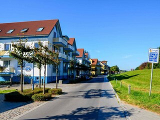 Außenansicht Anlage Residenz am Strand