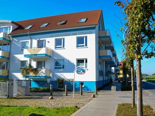 Außenansicht Anlage Residenz am Strand