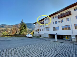 Lage der Ferienwohnung im Haus