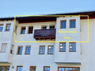 Lage der Ferienwohnung im Haus