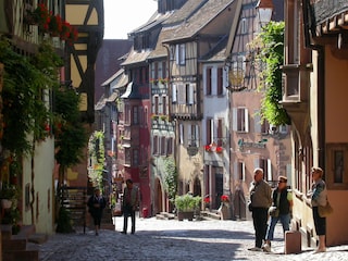 Riquewihr, most beautiful village on the wine route.