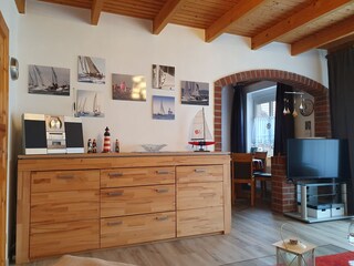 Holiday house Hooksiel Living Room 6