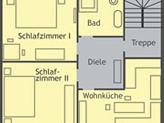 Appartamento per vacanze Mauth Pianta del piano 40