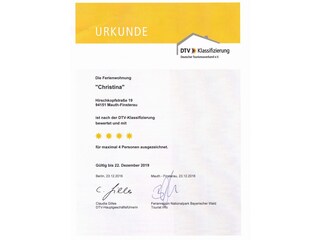 Appartamento per vacanze Mauth Documento 42