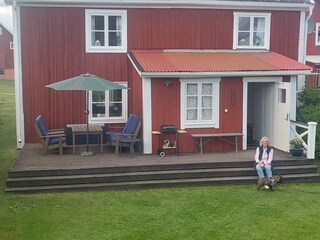 Terrasse, Eingang