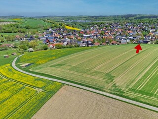 Dorfansicht mit FeWo