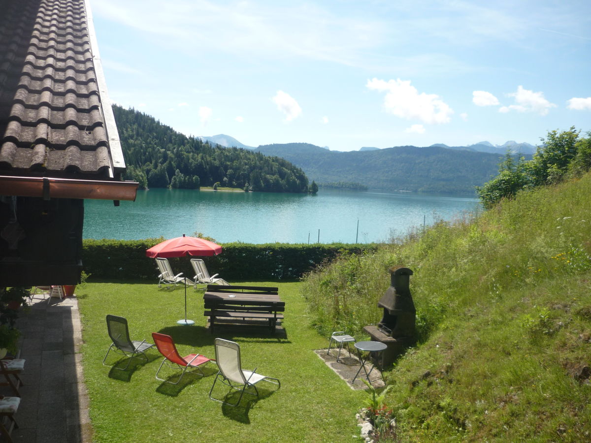 Holiday apartment Haus Asenstorfer am See, Lake Walchensee