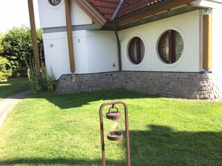 Schlafzimmer zum Garten