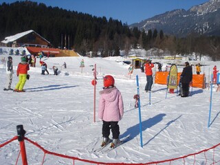 Piste für die Kinder in Kotschach