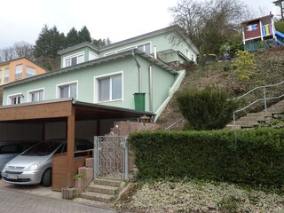 Haus mit Carport