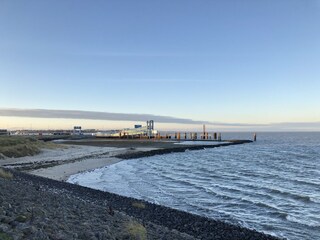 Der Fährhafen und die Wandelbahn in nur 200m