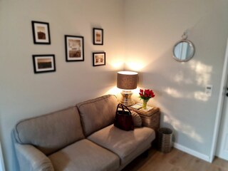 Sofa im Hauseingangsbereich