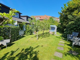 Großer Garten mit viel Platz für Privatsphäre