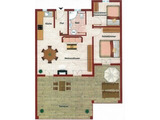 Vakantiehuis Tremosine sul Garda Grondplan 39