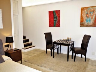 The comfortable studio