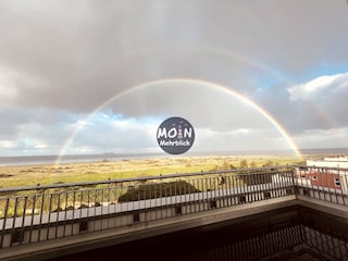 Nordseeblick und Wattenmeer