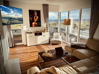 Ausblick Nordsee Wattenmeer 180 Grad Dachterrasse