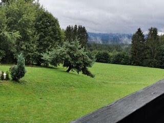 Aussicht vom  Balkon