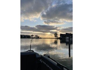 Bootsausfahrt aus dem Park auf das Ijsselmeer