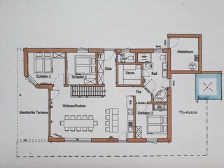 Casa de vacaciones Neukirchen bei Quern Plano de planta 27