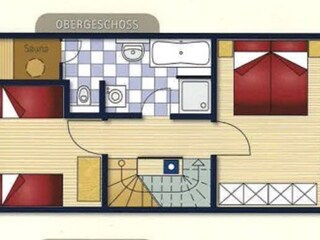 Grundriss Obergeschoss
