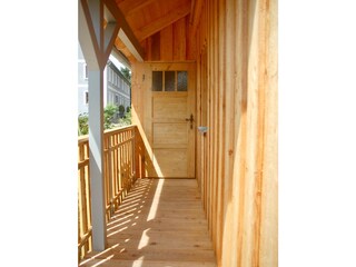Eingang mit Veranda