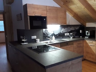 Küche Ferienwohnung Apfelbaum
