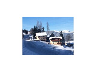 Haus im Winter 2