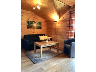 Wohnraum mit Schlafsofa