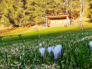 Einschießplatz für das Bogenschießen