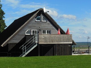 Boathouse "Hecht" with large balcony