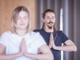 Yoga class