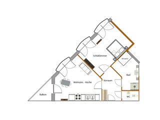 Appartement Heli - Nummer 3