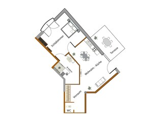 Appartement Hans - Nummer 4