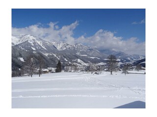 vom Bett auf die Skipiste