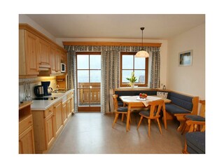 Appartement Küche und Wohnraum