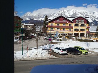 App. mit 2 Schlafräume Aussicht Fenster Küche