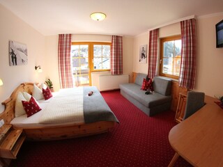 Doppelbettzimmer Glückspilz