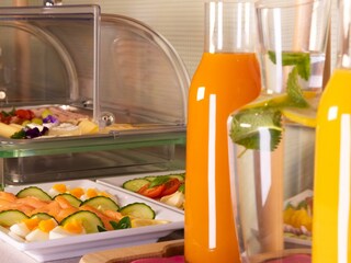Reichhaltiges Frühstückbuffet