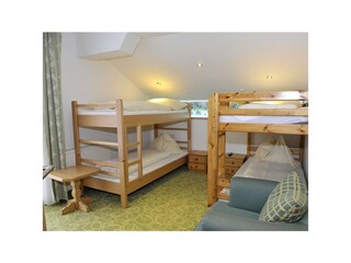 Schlafzimmer mit Stockbetten