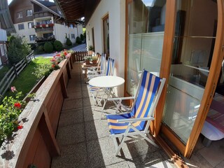 Balkon Südseitig Richtung West