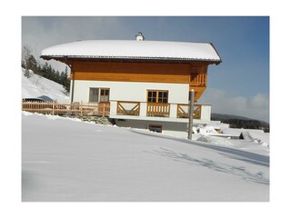Winter von der Seite